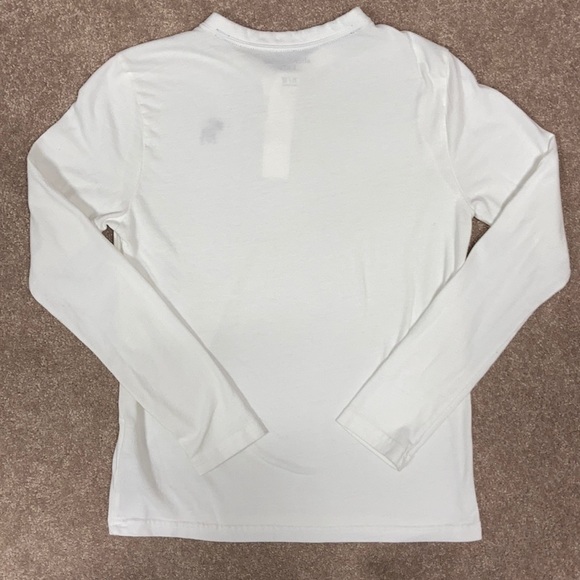 Abercrombie kids 11/12 cream Henley euc - Picture 4 of 5